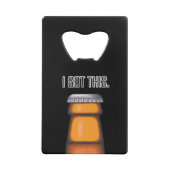 Bière Drôle J'Ai Cette Carte D'Ouverture De Boutei (Dos)