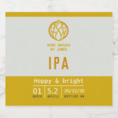 Bière étiquette pour la vente d'embarcation IPA ou (Étiquettes simples)