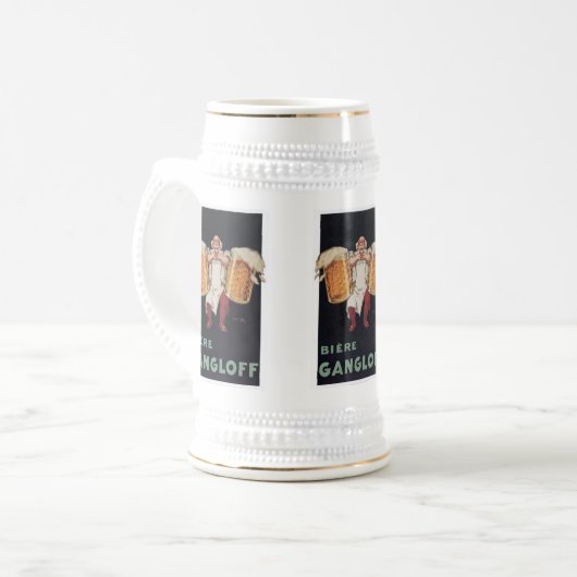 Biere Gangloff 2 bier en Mokken, steins Bierpul (Voorkant links)