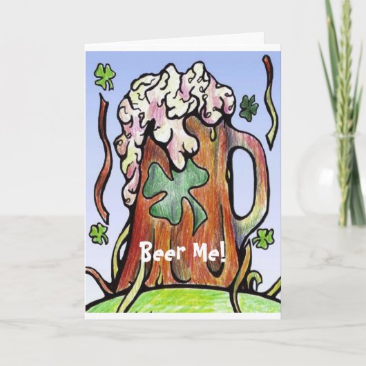 Bière je carte (Devant)