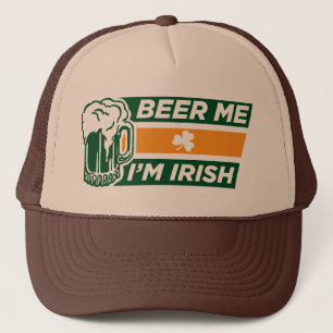 Bière je je suis casquette irlandais