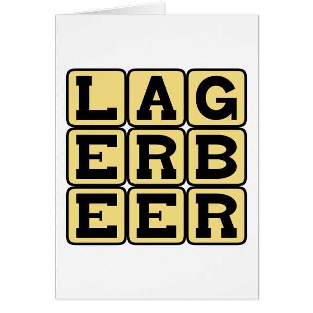Bière Lager, Type de Ale (Devant)