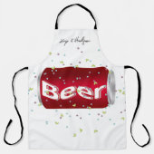 Bière partout sur l'impression Tablier Gardez-le b (Recto)