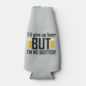 Bière Pas Quitter Drôle Glacière bouteille (Devant)