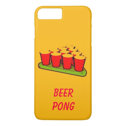 Bière Pong iPhone 7 Plus Coque (Dos)