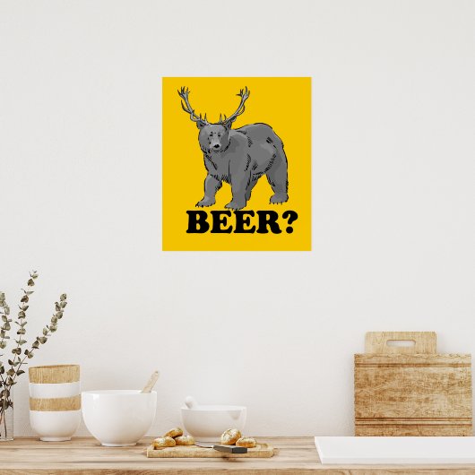 Bière ? Poster 24,95 $ (Cuisine)