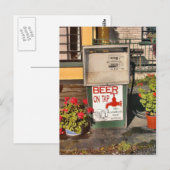 Bière sur carte postale Tap (Devant / Derrière)