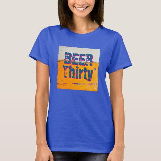 Bière Trente tshirt sur l'art original (Devant)