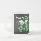 Bière verte St. Patrick's Day Mug givrée (Gauche)
