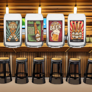 Bière vintage rétro cool