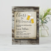 bières, acclamations, invitation à la retraite (Debout devant)