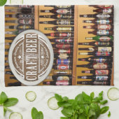 bières artisanales cuisine serviette (Plié)