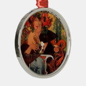 Bieres De La Meuse Metalen Ornament (Rechts)