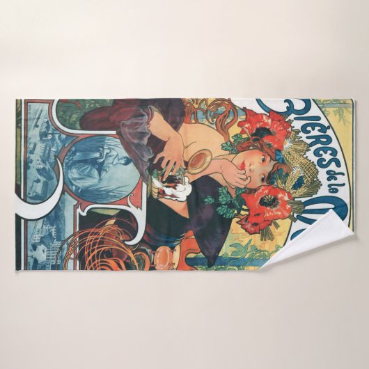 Bieres de la Meuse, Mucha (Serviette de bain)