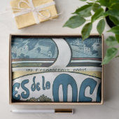 Bieres de la Meuse, Mucha Tissuepapier (Geschenk)