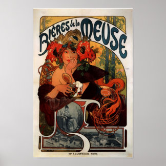 Bieres De La Meuse Poster