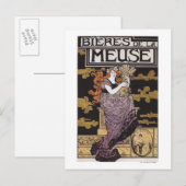 Bieres de la Meuse Promotional Poster Briefkaart (Voorkant / Achterkant)