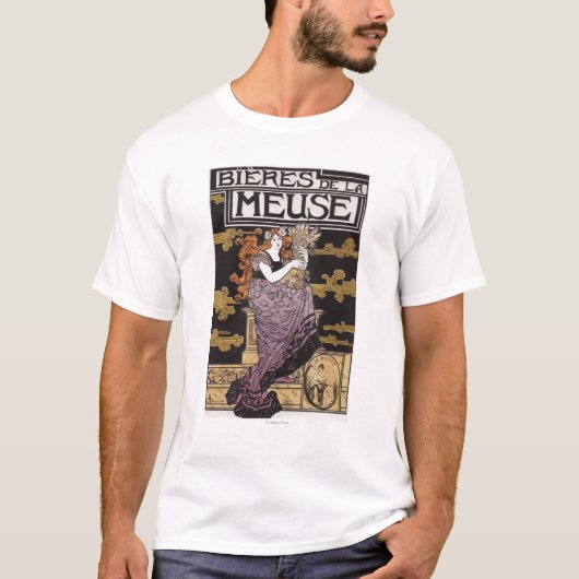 Bieres de la Meuse Promotional Poster T-shirt (Voorkant)