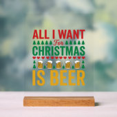 Bières de Noël Conception de boisson de vacances d (Neutre)