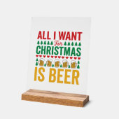 Bières de Noël Conception de boisson de vacances d (Angle)