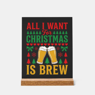 Bières de Noël Tout ce que je veux c'est brasser