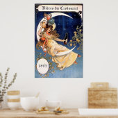 Bieres du Croissant 1895 Impression Vintage (Cuisine)