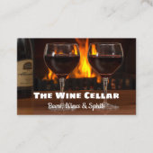 Bières Vins & Esprits Carte de visite. (Devant)