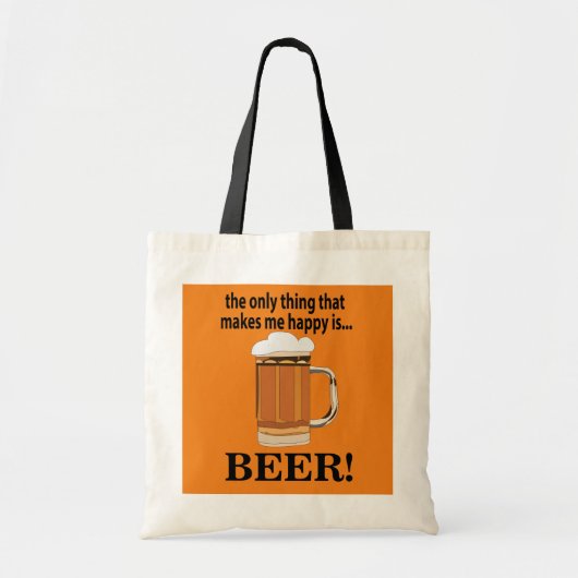 Bierfeest Drink Funny Beer Tote Bag (Voorkant)