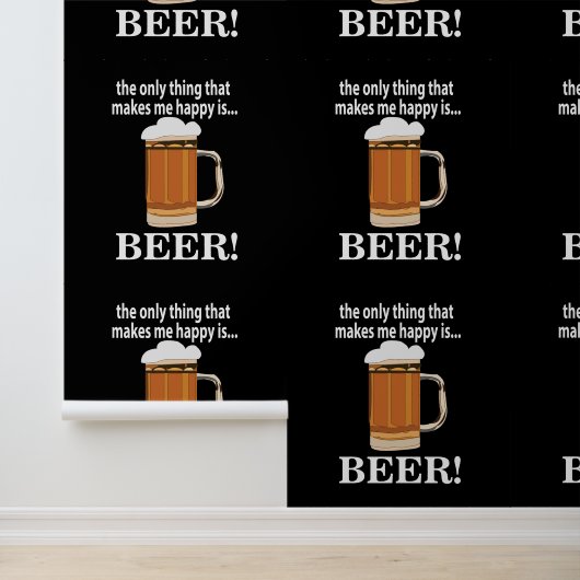 Bierfeest Drinken Grappig Bier Behang (Applicatie)