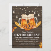 Bierfeest, Oktoberfestfeest, Kaart (Voorkant)