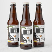 Bierflessenlabel van James Michael Miller Bier Etiket (Flessen)