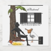 Bierflessenlabel van James Michael Miller Bier Etiket (Enkel label)