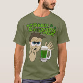 Bierfluisteraar St. Patrick's Day Edition T-shirt (Voorkant)