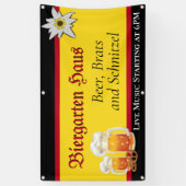 Biergarten 2 Business Promotion Banner (Verticaal)