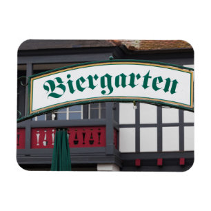 Biergarten-teken, Duitsland Magneet