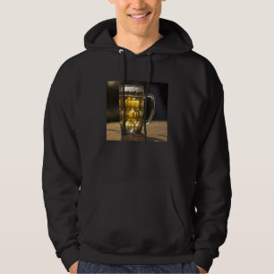 Bierglas drank close-up, India Hoodie
