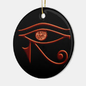 Bierige ogen van het Ornament van de paardenronde (Links)