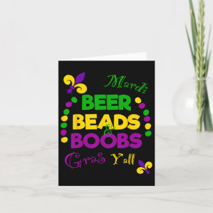 Bierkraal Borst Grappig Carnaval Party Mannen Gift Kaart
