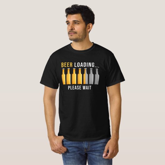 Bierlading T-shirt (Voorkant volledig)
