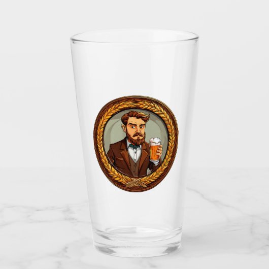 Bierliefhebber Glas (Voorkant)