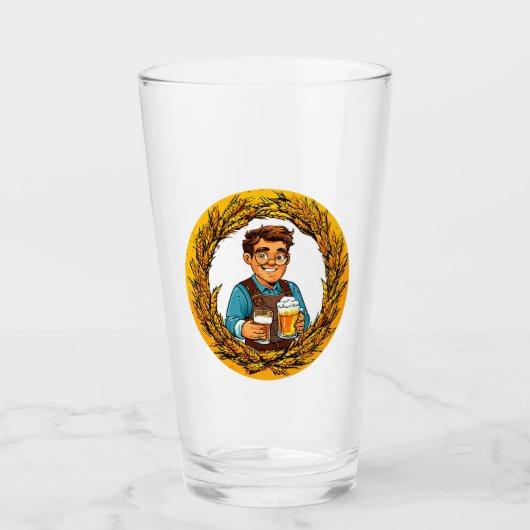 Bierliefhebber Glas (Voorkant)