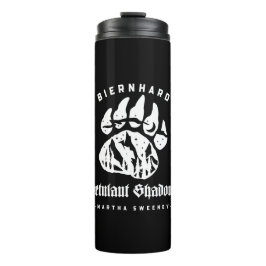 Biernhard Beren Petulant Shadows Thermal Tumbler Thermosbeker
