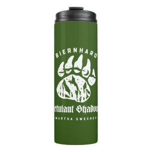 Biernhard Beren Petulant Shadows Thermal Tumbler Thermosbeker