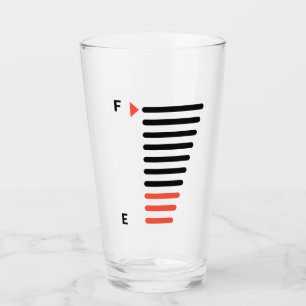 Bierniveau voor uw bierglas glas