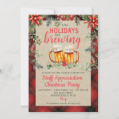 Bierparty Holiday Brewery Uitnodiging (Voorkant)