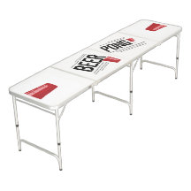 BIERPONG! BIER PONG TAFEL, Aangepast, Rode Kop