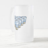 bierpong matglas bierpul (Voorkant links)