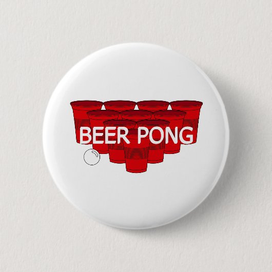 bierpong ronde button 5,7 cm (Voorkant)