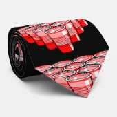 bierpong stropdas (Opgerold)