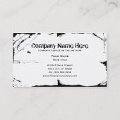 bierpong visitekaartje (Achterkant)